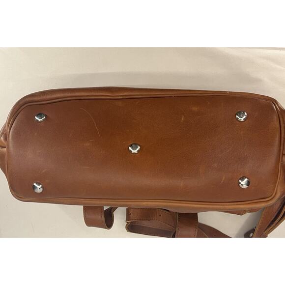 Nena & Co. Medium Tote Leather Textile Purse With Crossbody Strap - Picture 6 of 10